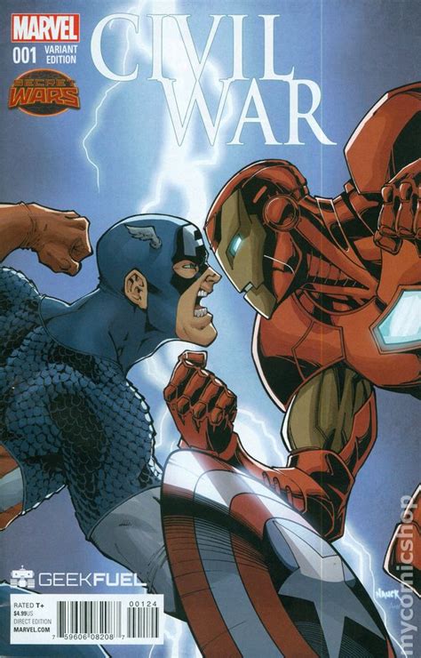 Civil War 2015 Marvel Secret Wars Comic Books