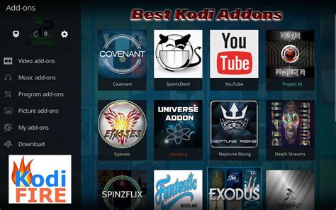 Working List Of Best Kodi Addons For Movies Games Sports And Much More