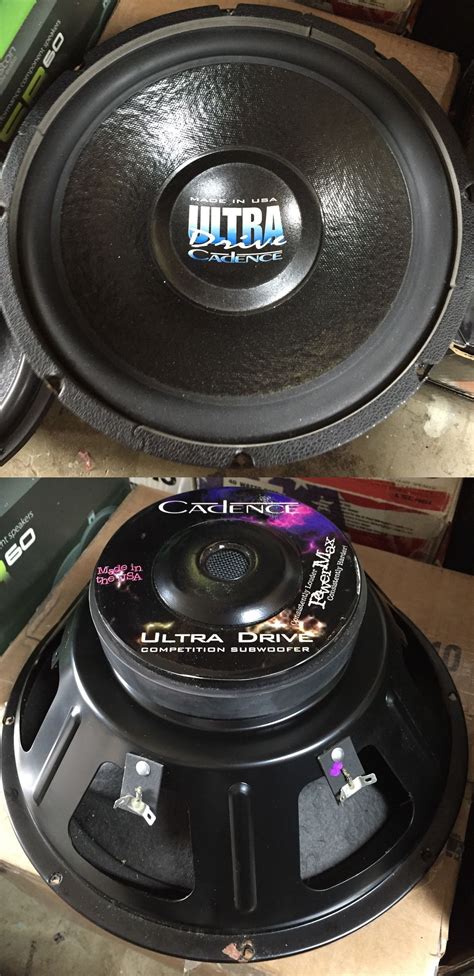 Cadence Ultra Drive Dvc 12 Inch Subwoofer 300w Subwoofer Car Audio