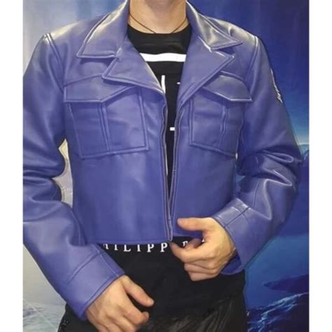 Capsule Corp Jacket Dragon Ball Z Trunks Leather Jacket