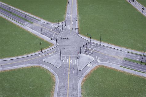 5 Road Intersection Citiesskylines