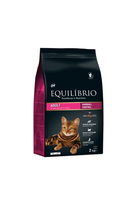Equilibrio Adult Hairball 2kg Mypetplanet