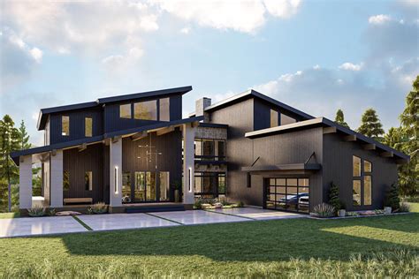 Modern House Plan Under 4100 Square Feet With 4 Bedrooms And A Hidden