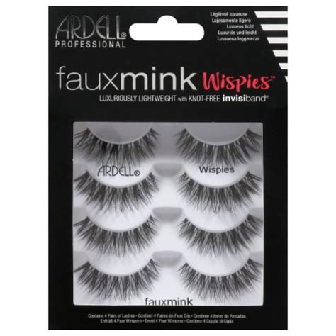 Ardell® Faux Mink Wispies™ Eyelashes 4 Pk Kroger