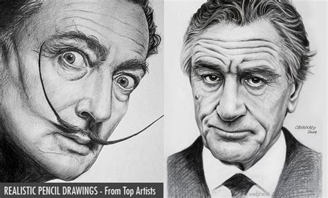 Famous Artists That Draw In Pencil 20 Realistic Pencil Drawings From