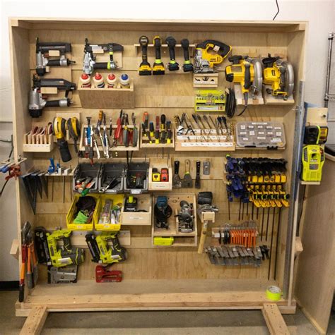 I Just Finished Making French Cleat Tool Storage Rack For My Work