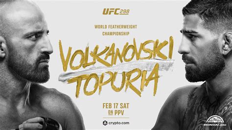 Ufc Poster Drops For Volkanovski Vs Topuria Bvm Sports
