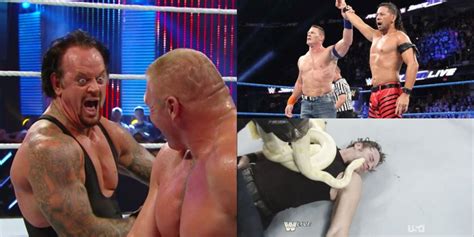 10 Forgotten Times Wrestlers Broke Character In The Ring