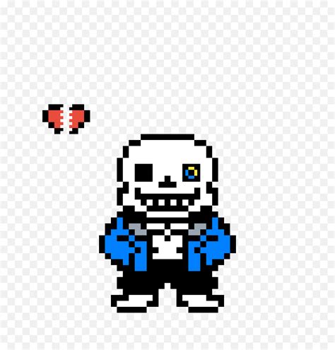 Sans With Glowing Eye And Soul Sans Undertale Sprite Pngglowing Eye