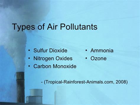 Air pollutants are found in the form of solid particles, liquid droplets or gases, and many of them are created by human activity. Air Pollution