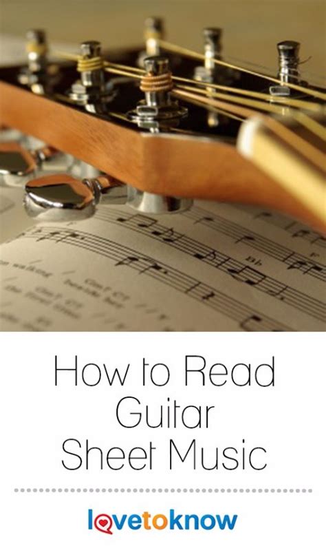Guitar Tabs Guitar Music Guitar Lessons Lovetoknow Guitar Sheet Music How To Read Guitar