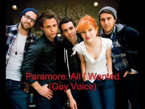 All i wanted tab by paramore. Paramore - All I Wanted (GUY VOICE) - YouTube