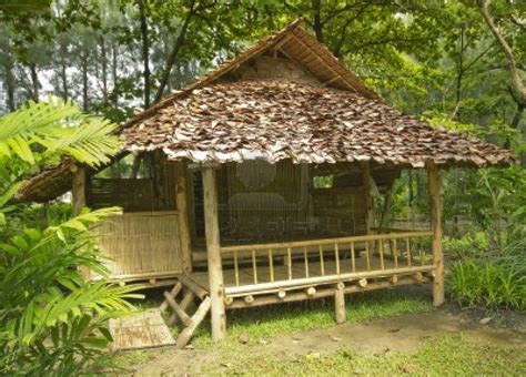 Bamboo Hut In Jungle Thai Homes Bamboo Pinterest Hut House
