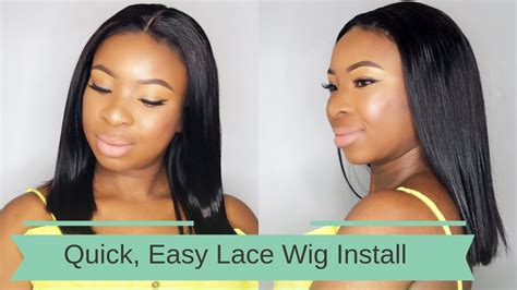 Quick And Easy How To Install Lace Closure Wig No Glue No Sew No Band