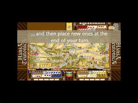 Hansa teutonica is an addictive german strategy game created by andreas steding. Hansa Teutonica Multi-Touch Game Overview - YouTube