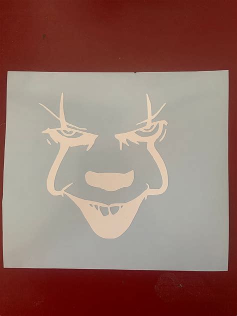 Pennywise Decal Sticker Etsy