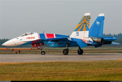 5 Sukhoi Su 27 Flanker Russia Air Force Komradalexey Jetphotos