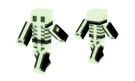 Glowing Skeleton Skin Minecraft Skins