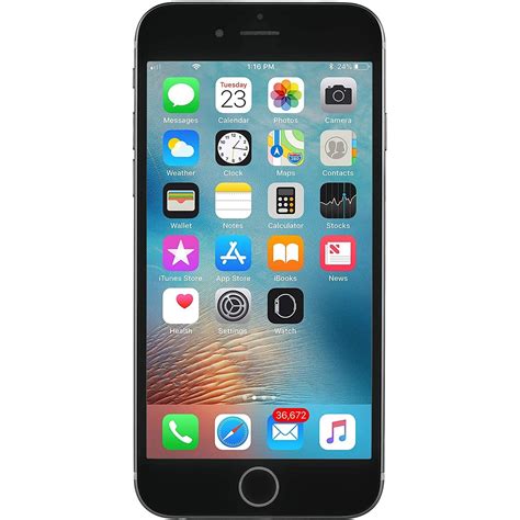 Refurbished Iphone 6 32gb Space Gray Fully Unlocked