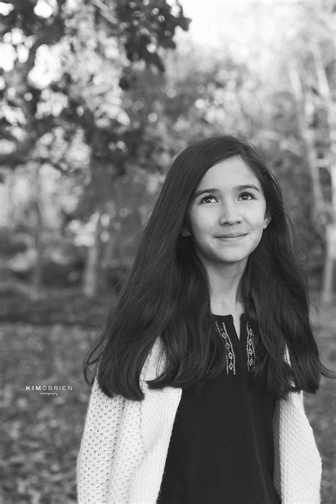 11 year old girl portrait, black and white ~ raleigh NC lifestyle child