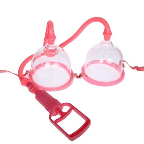 Buy Manual Breast Pumps Chest Enlargement Cup Breast Suction Vacuum Sucker