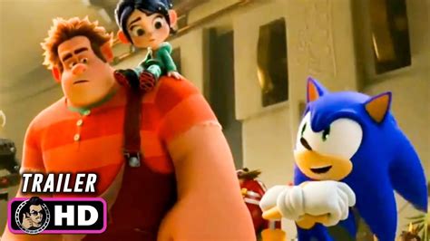 Ralph Breaks The Internet Sonic Trailer 2018 Disney Youtube
