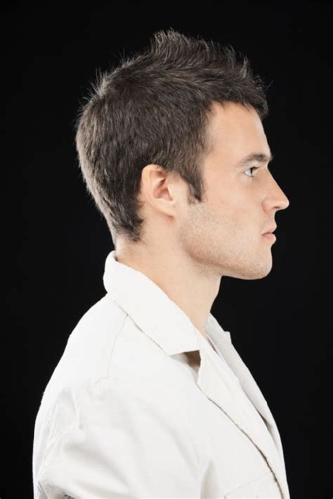 Young Man In Profile Side Portrait Male Face Drawing Side View Of Face