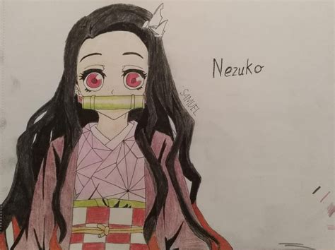I Spent Several Hours On This Nezuko Fan Art Hope You Like It And That