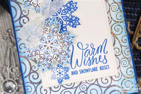Warm Wishes And Snowflake Kisses Card