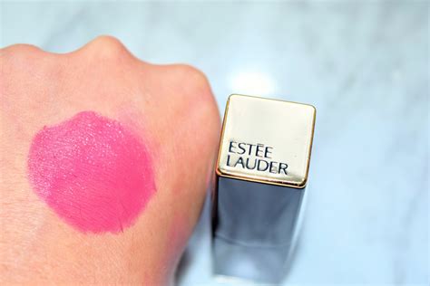 Estee Lauder Pure Color Envy 220 Powerful Lipstick Review And Swatches