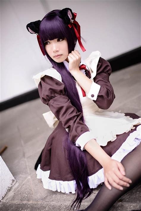 Stella奈緒 Kuroneko Cosplay Photo Oreimo Cosplay