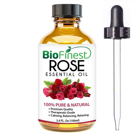 Biofinest Rose Essential Oil Pure Organic Therapeutic Grade 100ml