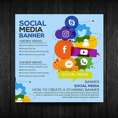 Social Media Banners Template Download On Pngtree