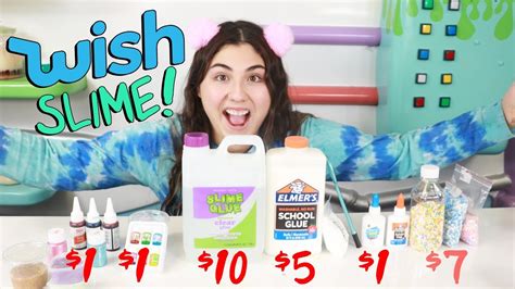 Making Slime Out Of Wish Slime Supplies Slimeatory 492 Youtube