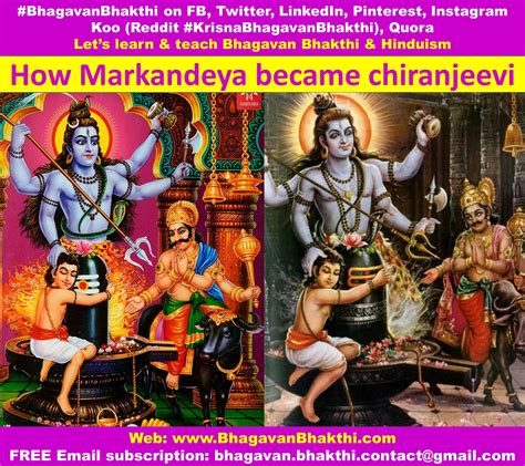 How Markandeya Became Immortal Chiranjivi Why Lord Shiva Is Called