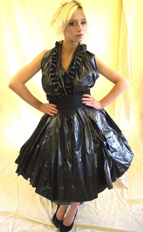 Trash Bag Dress Costume Honorable Ejournal Photographic Exhibit