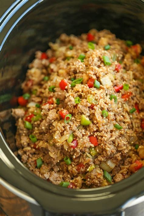 Check the recipe for slow cooker crockpot chicken and rice is made with simple and easy to find ingredients. Slow-Cooker Teriyaki Chicken and Rice | Chicken and Rice ...