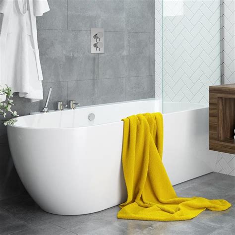 Waters Ebb Hybrid 1660mm Shower Bath Bathrooms Direct Yorkshire