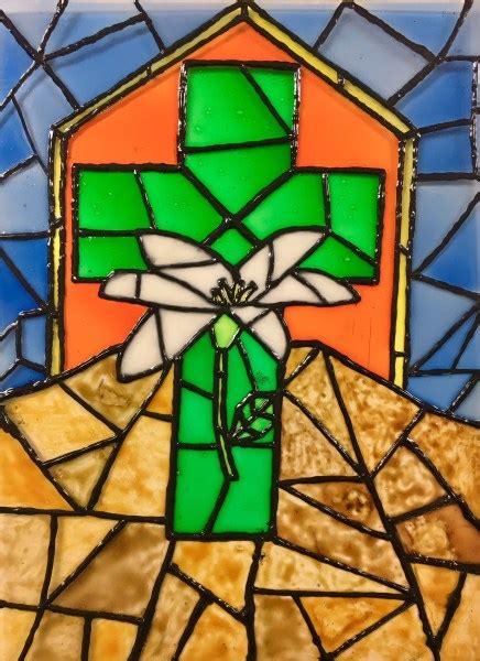 Faux Stained Glass Window With Biblical Theme Create Art With Me