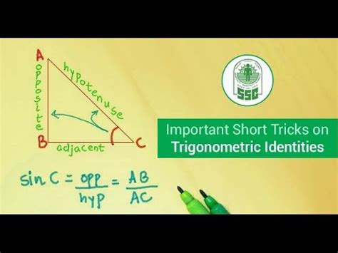 Basics Of Trigonometry Tricks And Shortcuts To Solve The Questions In