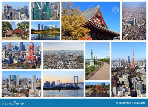 Tokyo Landmarks Stock Photo Image Of City Travel Cityscape 158409492