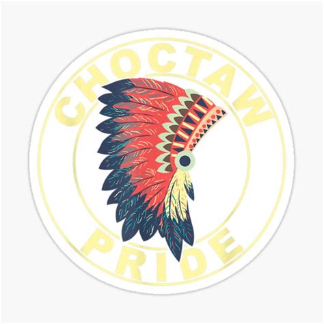 Chief Tribe Tribal T Choctaw Native American Tribe Decal Sticker Car