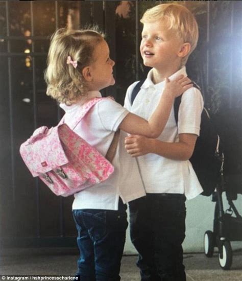 Princess Charlene Shares Adorable Snaps Of Twins Gabriella And Jacques