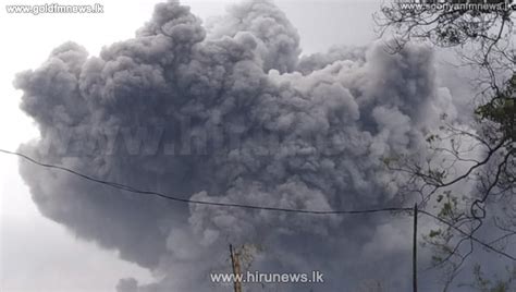 Indonesias Largest Volcano Erupts Gold Fm News Srilankas Number