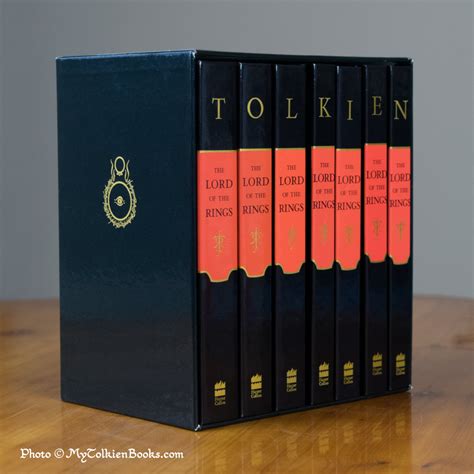 Lord Of The Rings Book Collection The Lord Of The Rings Millennium