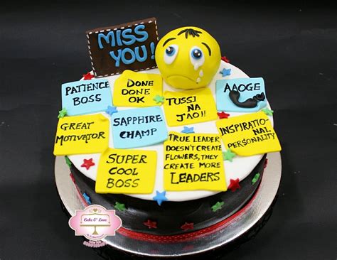 Need ideas for cakes for your friend's farewell party? Farewell cake for the bossf | Farewell cake, Retirement ...