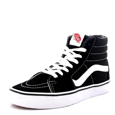 With the classic design and comfort, the shoe has penetrated the fashion world and attracted a. Unisex Erwachsene Vans sk8-hi Schnüren High Top Canvas Skate Schuhe Sneaker UK 2.5-13 | eBay