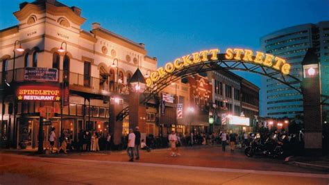 Tourist Attractions In Beaumont Tx Crockett Street Entertainment