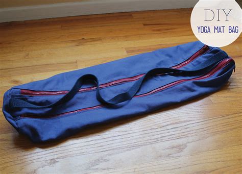 Make sure your bag is ironed beforehand and wait for design to completely cool until you peel the top layer off! see how i run: DIY - I AM. Zippered Yoga Mat Bag