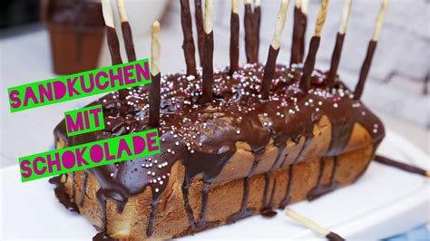 Finden sie hochwertige fotos, die sie anderswo vergeblich suchen. Schnelles Sandkuchen Rezept mit Mikadostäbchen ...